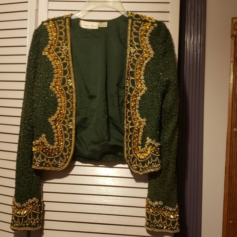 Sequined Bolero Jacket